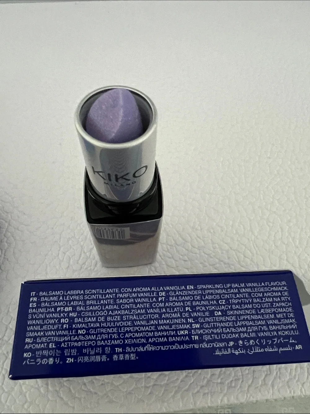Kiko Lumiverse Limited Edition duo eyeshadow and lipbalm.